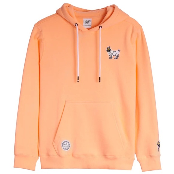 goat Other - GOAT HOODIE Orange (Pea) Graphic Hoodie